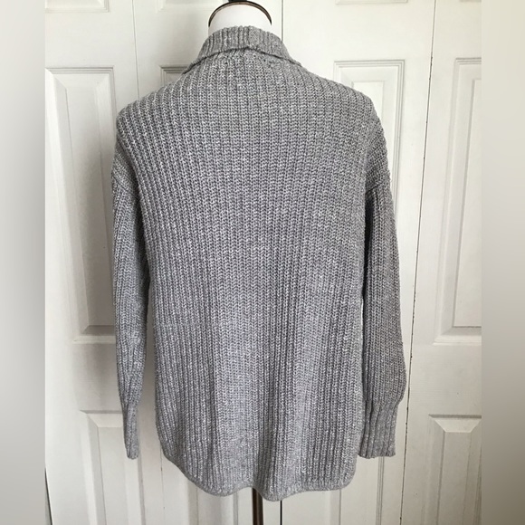 Banana republic Gray Open Cardigan Chunky Small - Picture 2 of 8